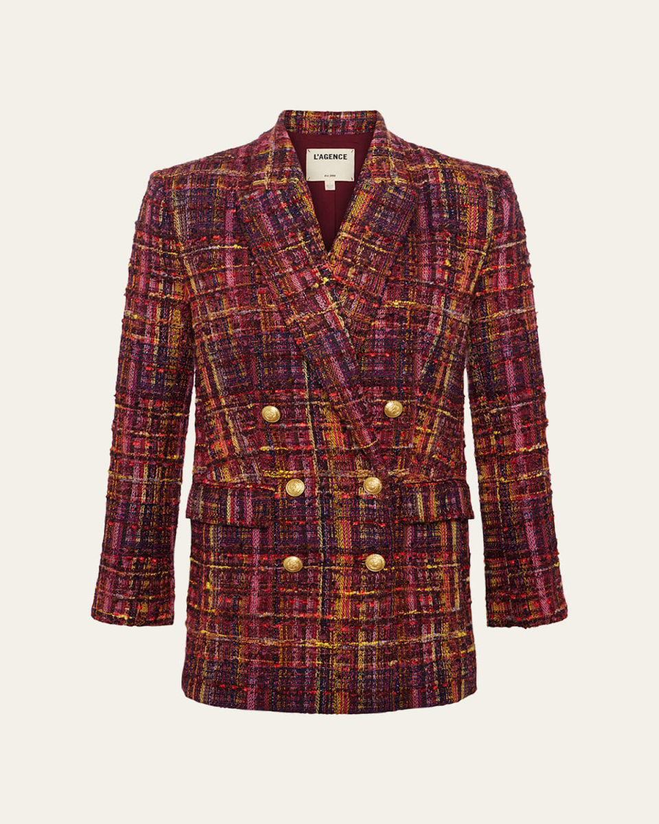 Aimee Relaxed Double-Breasted Blazer